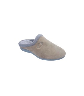 Zapatilla de estar por casa MOD A-5526 GRENOBLE NUBE CAFE
